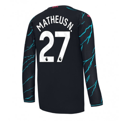 Manchester City Matheus Nunes #27 Rezervni Dres 2023-24 Dugi Rukav